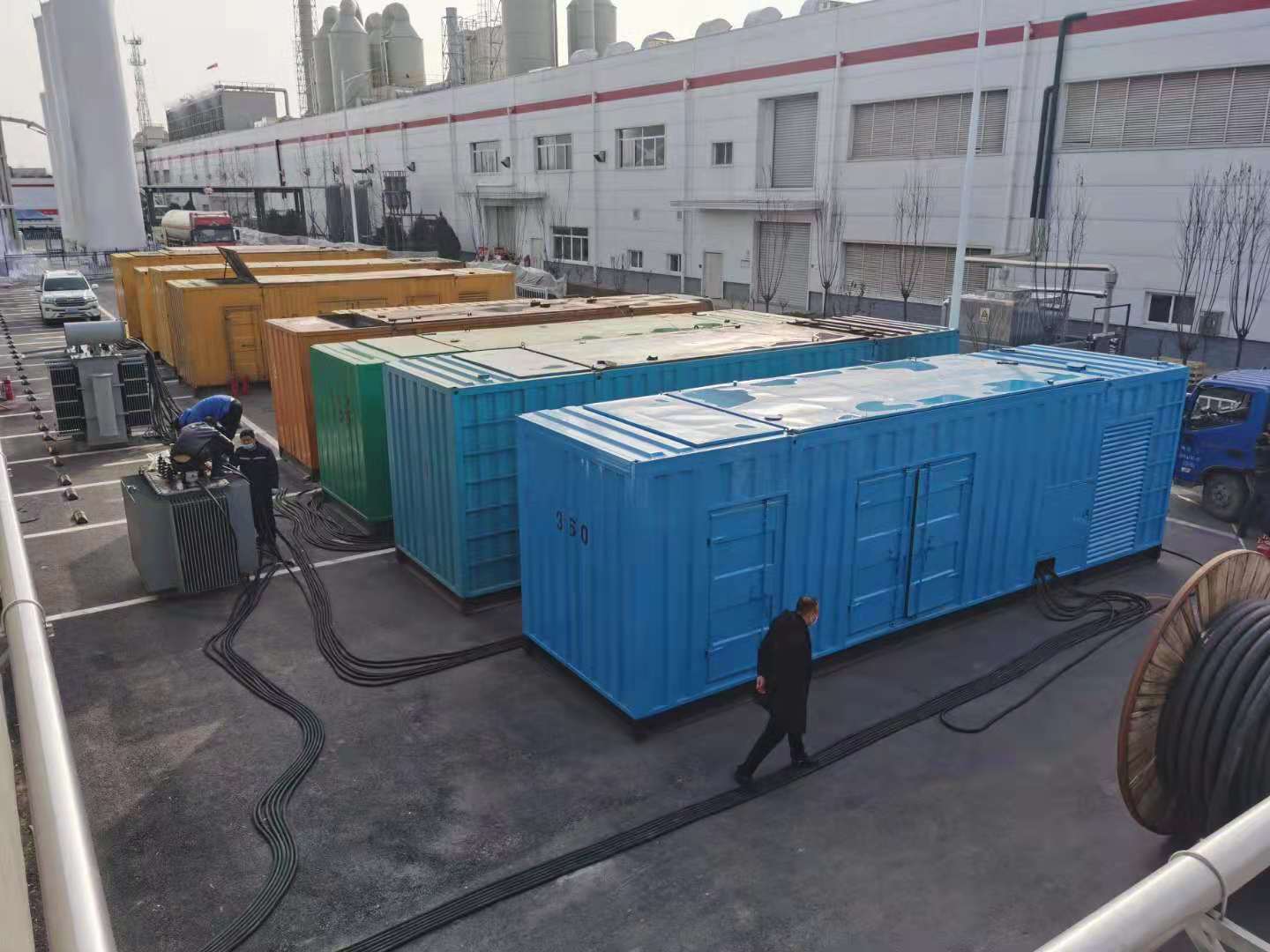 集贤出租发电机-柴油发电机组三相采用什么接法
